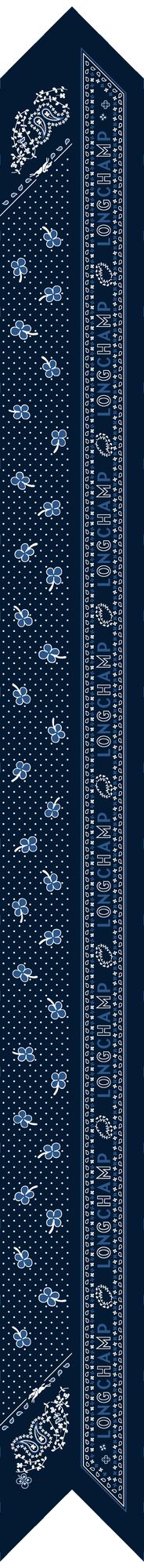 לונגשאמפ סרט משי French Bandana נייבי