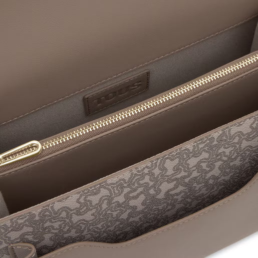 טואוס תיק צד Kaos Mini Lines בגווני אפור