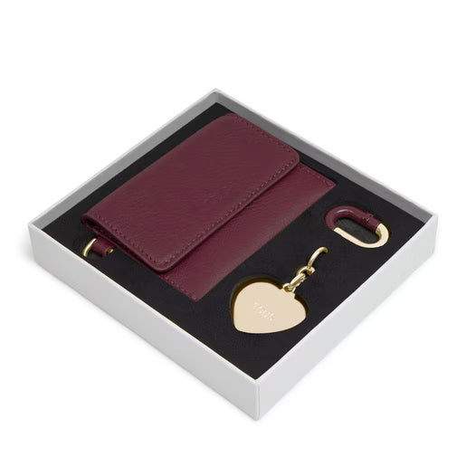 טואוס סט של תליונים Hold בצבעי זהב ובורדו