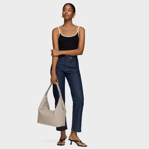 טואוס תיק צד Puffy Bear בצבע אפור