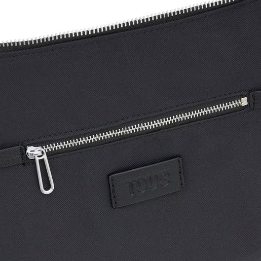 טואוס תיק צד Puffy Bear בצבע שחור