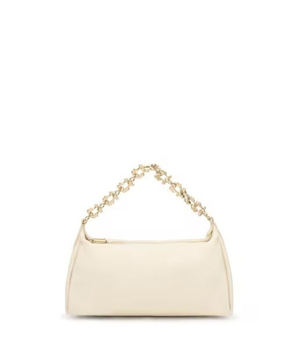 טואוס תיק צד בצבע בז' FOLD מעור