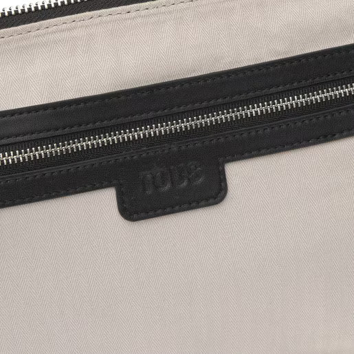 טואוס תיק צד בצבע שחור FOLD מעור