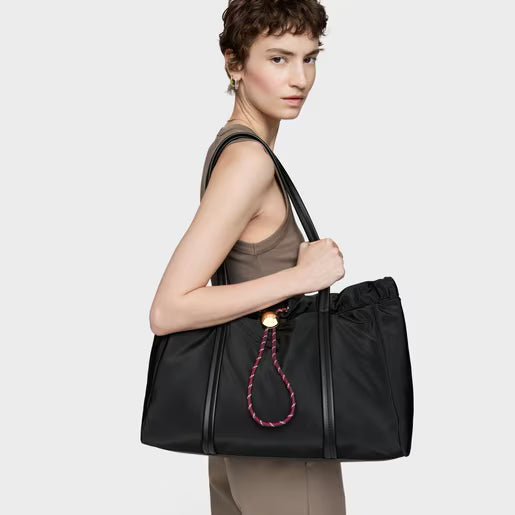 טואוס תיק כתף Empire Soft בצבע שחור