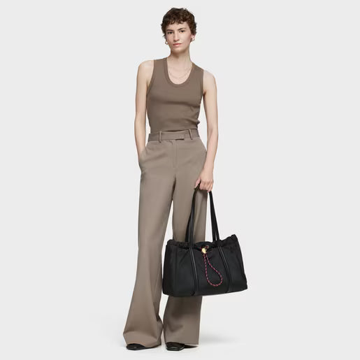 טואוס תיק כתף Empire Soft בצבע שחור