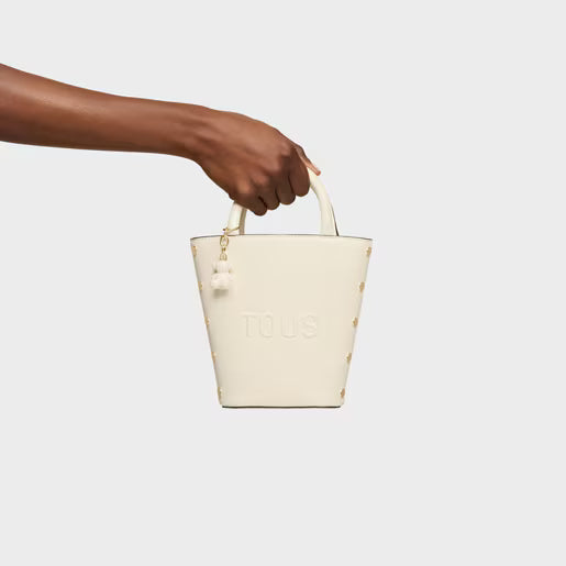 טואוס תיק Back to basics בצבע בז'