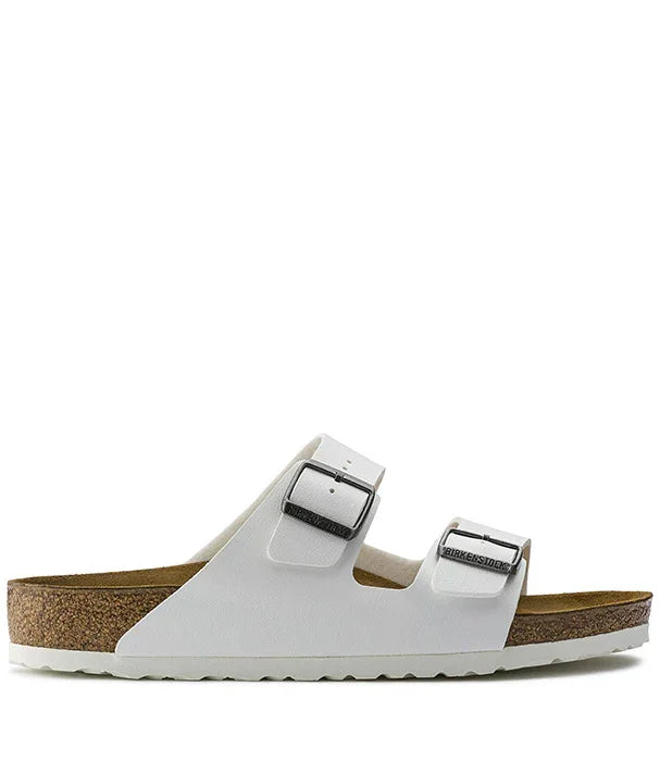 סנדל בירקנשטוק לבן עם שני רצועות, דגם קלאסי, HOMEPAGE CHOZEN קבוצת אלפא