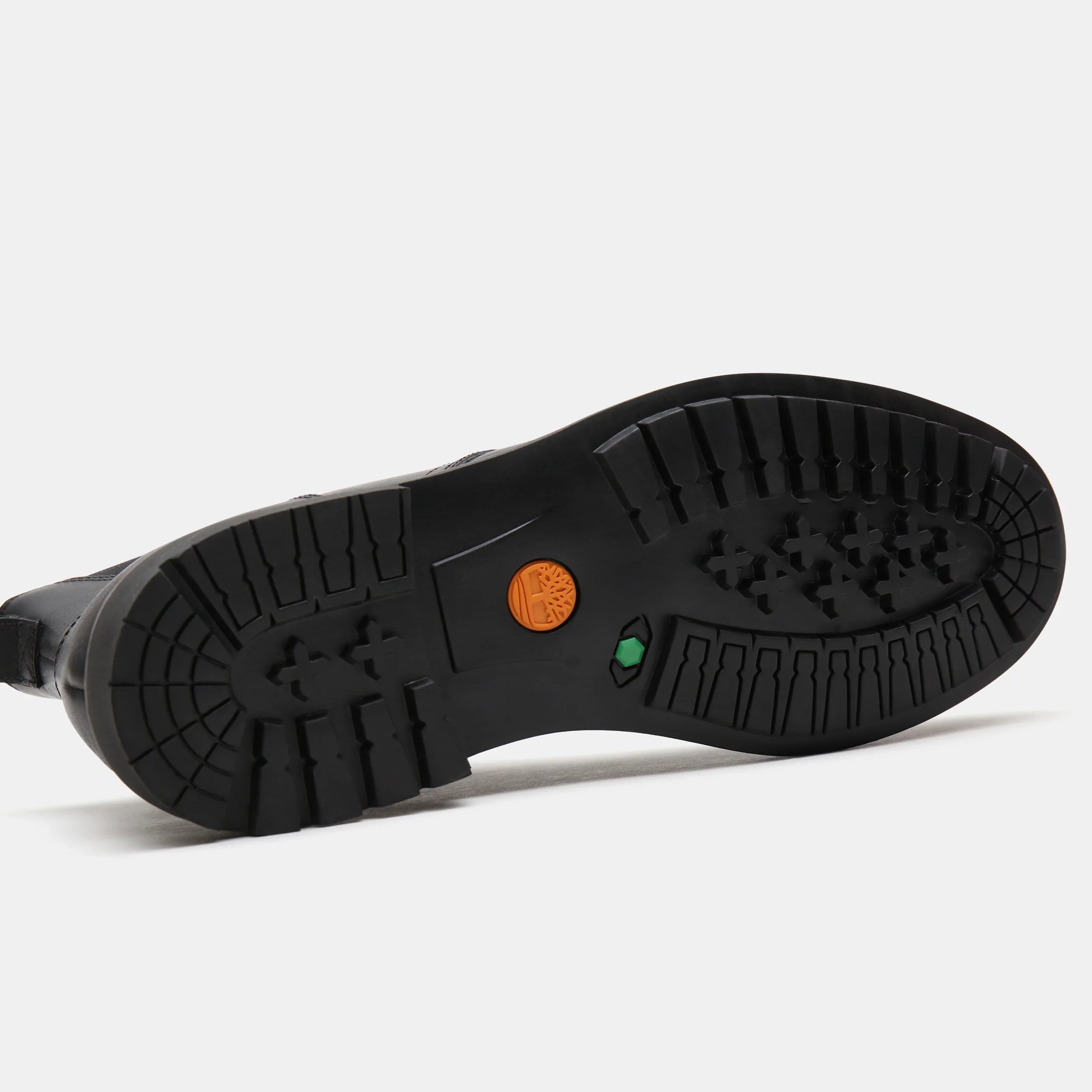 סוליה שחורה עם תבליטים וסמל מותג CHOZEN, נעלי גברים יוקרתיות מאת קבוצת אלפא