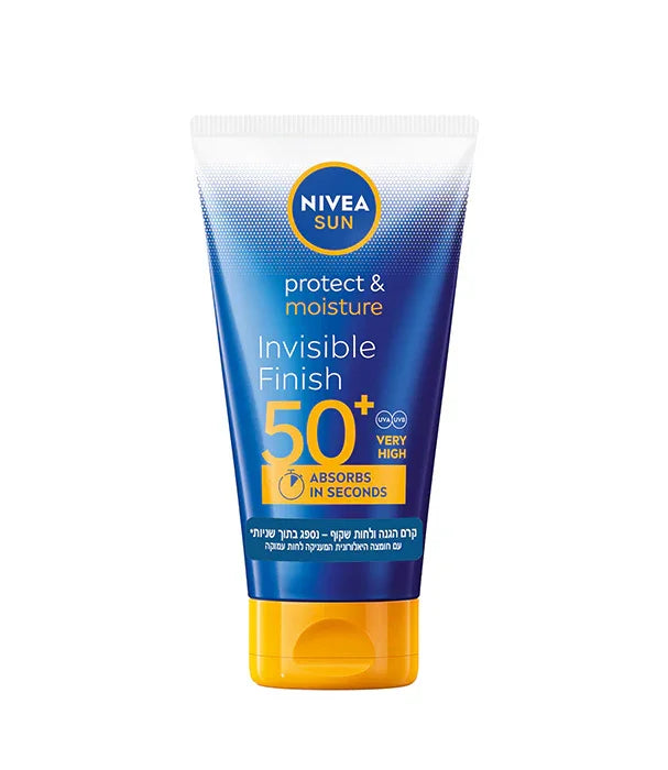 קרם הגנה NIVEA Sun SPF 50+ להגנה מהשמש, מוצר טיפוח פופולרי מקבוצת אלפא CHOZEN