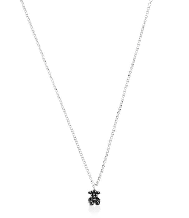 טואוס שרשרת כסף עם אבן הספינל