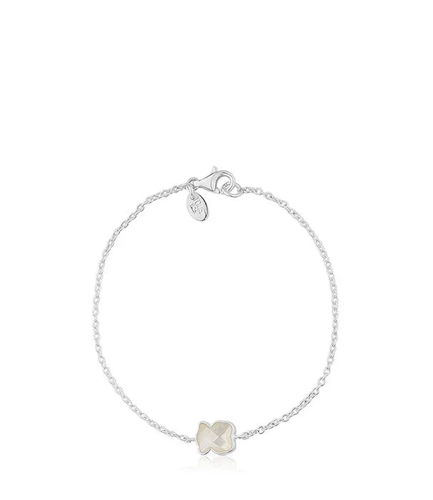 צמיד כסף עדין עם תליון פרח מעוצב, תכשיט מהמותגים המובילים מבית CHOZEN