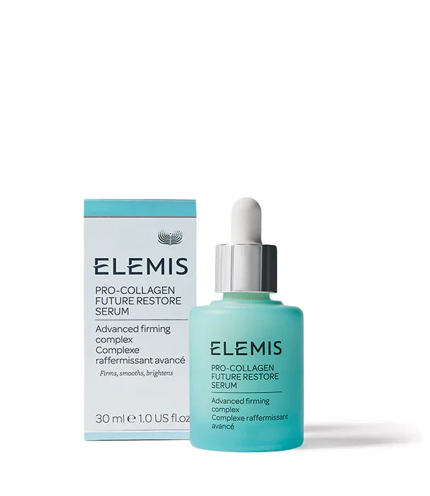 סרום Elemis Pro-Collagen Future Restore 30 מ"ל עם קופסה, טיפוח עור יוקרתי ב-CHOZEN