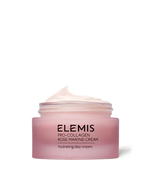 קרם יומי לחות ELEMIS PRO-COLLAGEN ROSE MARINE, מוצר קוסמטיקה יוקרה מבית CHOZEN