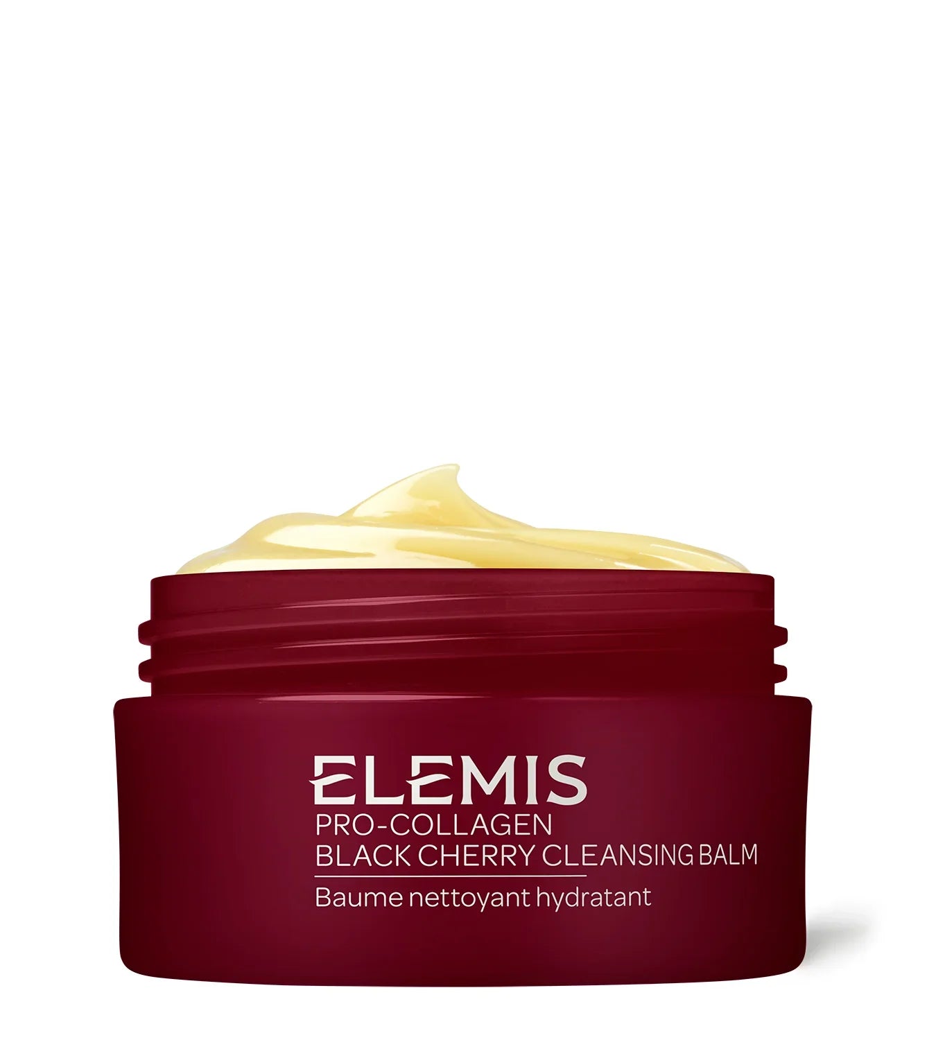 בלם ניקוי לחות פרו-קולגן אלמיס בלק צ'רי, אריזה בורדו פתוחה, מוצר טיפוח CHOZEN