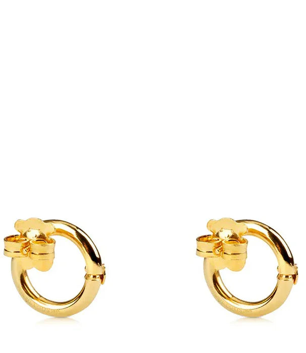 עגילי חישוק זהב בצורת פרח, עיצוב אופנתי מבית CHOZEN, קולקציית תכשיטים יוקרתית