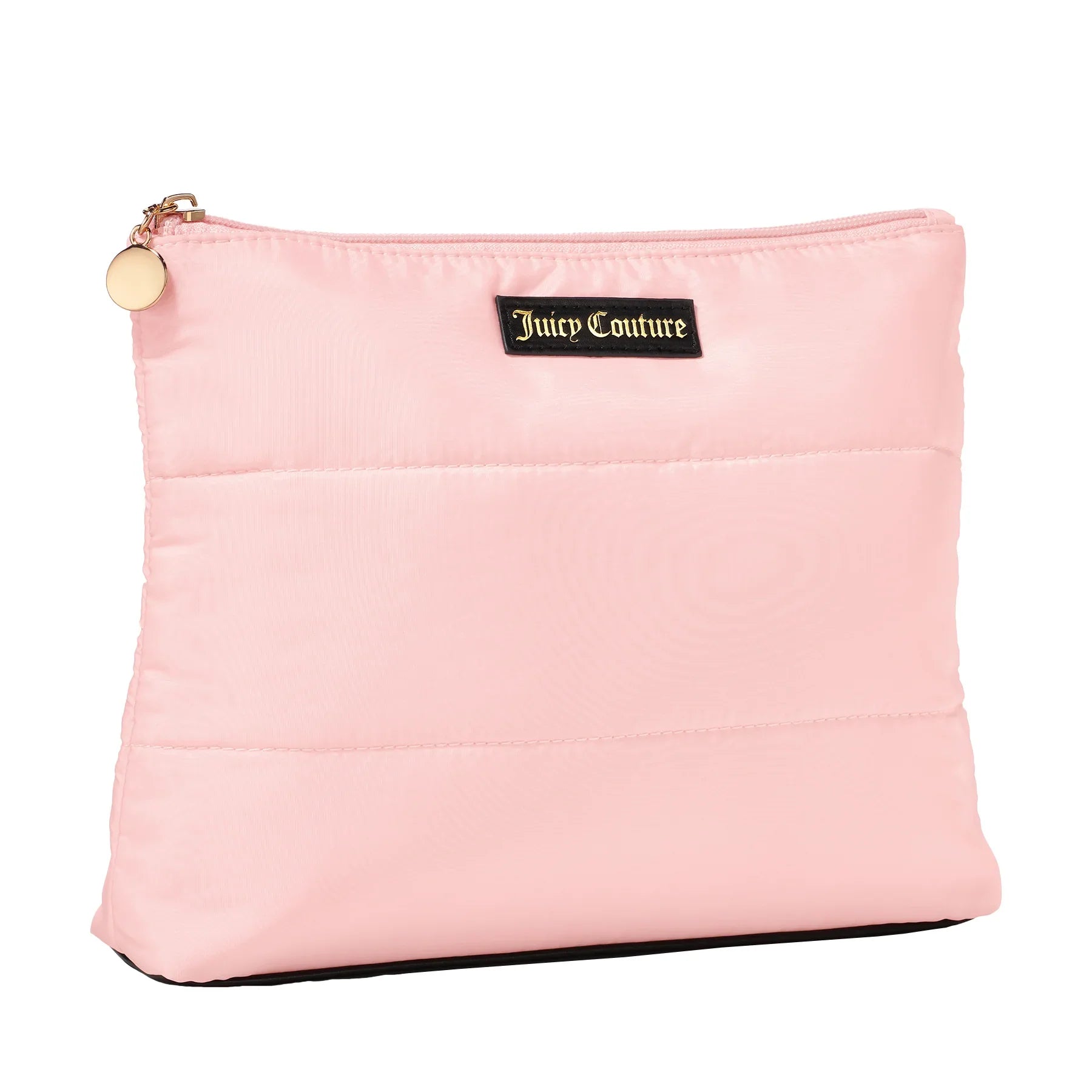 תיק קוסמטיקה ורוד מבית Juicy Couture עם רוכסן, מוצר מותג ב-CHOZEN