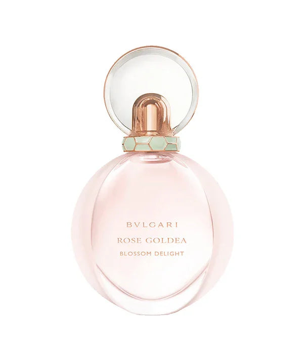 בושם BVLGARI ROSE GOLDEA BLOSSOM DELIGHT לנשים, בקבוק ורוד מעוצב מבית מותג עולמי CHOZEN
