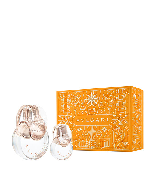 מארז בישום בולגרי לאישה, אומניה קריסטלין או דה טואלט 100מ"ל ובושם בגודל מיוחד ש"ל 15 מ"ל