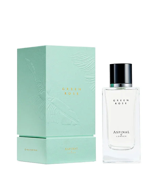 בושם Aspinal Green Rose עם קופסה ירוקה, מותג יוקרה מחנות CHOZEN