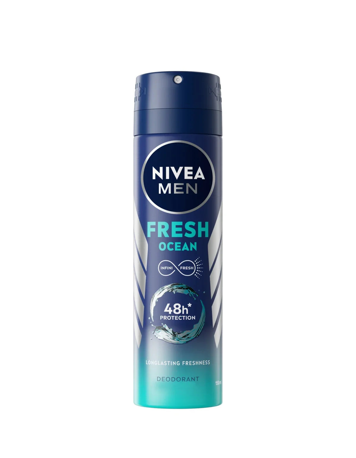 דאודורנט ספריי Nivea Men Fresh Ocean לגבר, 48 שעות הגנה, מבית המותגים המובילים ב-CHOZEN