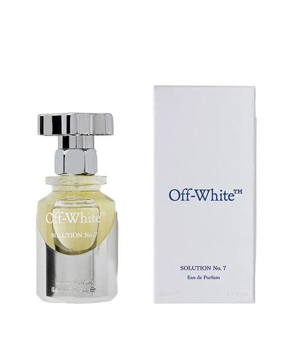בושם Off-White Solution No. 7 עם קופסה לבנה, מותג מוביל מקבוצת אלפא CHOZEN