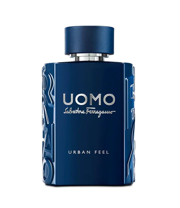 בקבוק בושם גברי כחול UOMO Salvatore Ferragamo URBAN FEEL, מוצר יוקרה CHOZEN