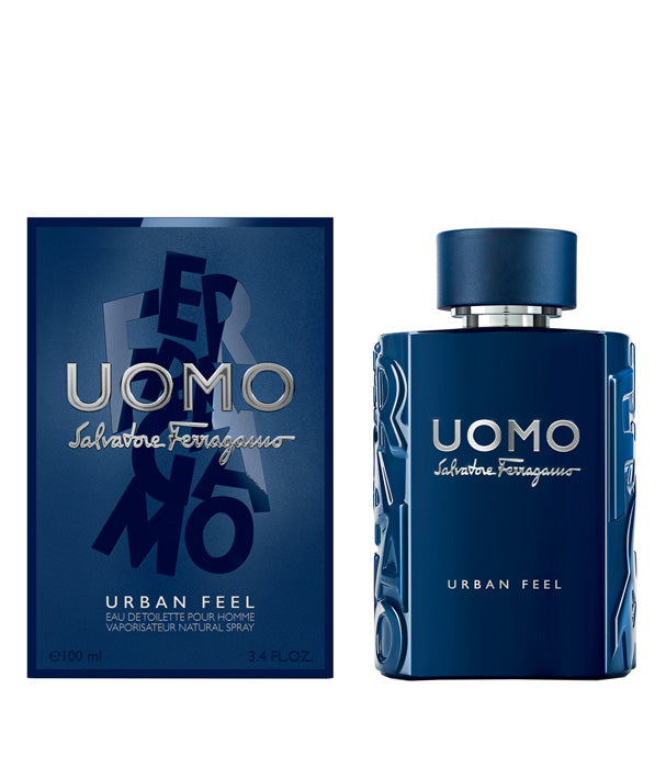 פראגמו בושם לגבר UOMO URBAN FEEL א.ד.ט 100 מ"ל