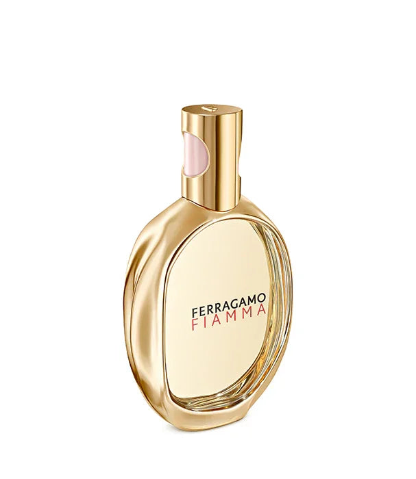 בושם יוקרתי FERRAGAMO FIAMMA בבקבוק זהב, מותג בינלאומי מבית CHOZEN