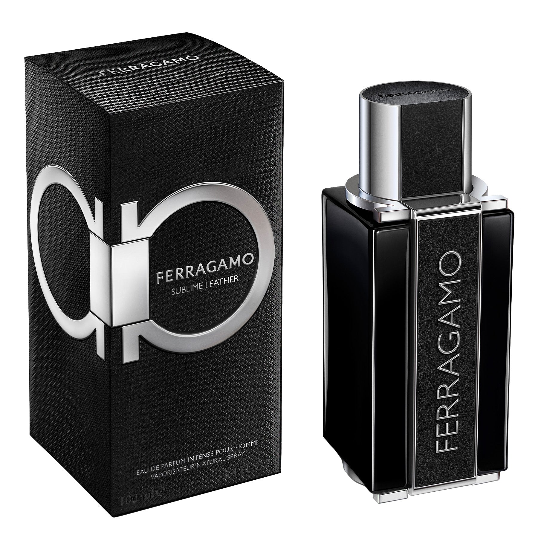 בושם לגבר FERRAGAMO Sublime Leather עם אריזה יוקרתית, מוצר ממותג ב-CHOZEN