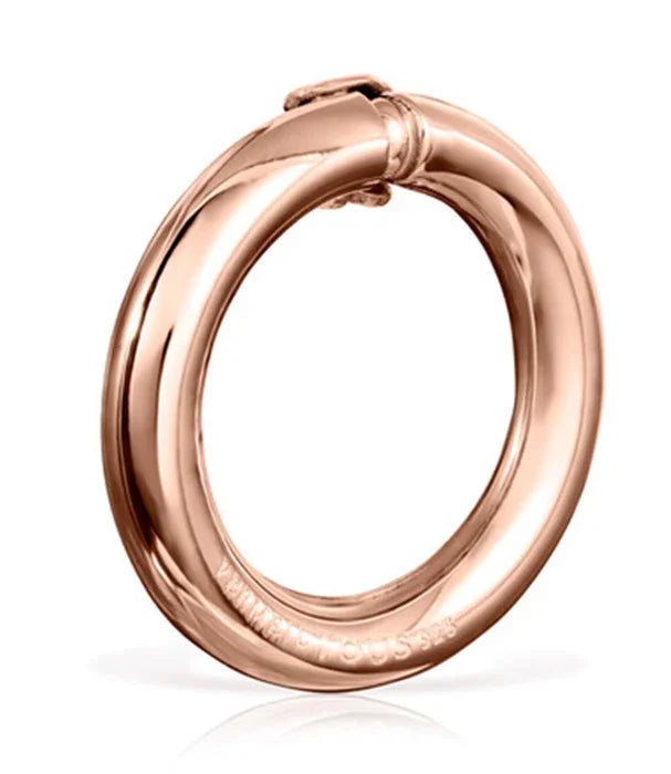 עגיל חישוק זהב רוז קלאסי, תכשיט יוקרתי CHOZEN, מותגים מובילים קבוצת אלפא