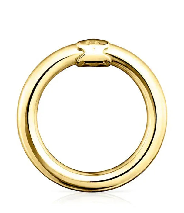 עגיל חישוק זהב יוקרתי מבית CHOZEN, תכשיט קלאסי נצחי