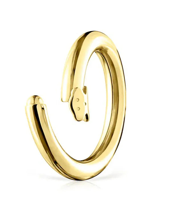 עגיל זהב בעיצוב נחש יוקרתי של CHOZEN, תכשיטים איכותיים, קבוצת אלפא