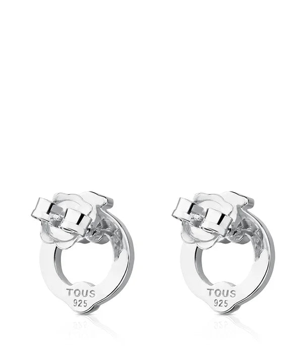 עגילי כסף קטנים TOUS 925, תכשיטי מעצבים יוקרתיים באתר CHOZEN מבית קבוצת אלפא