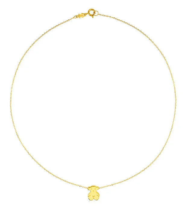 שרשרת זהב עדינה עם תליון דובי, תכשיטי יוקרה CHOZEN, מבית קבוצת אלפא