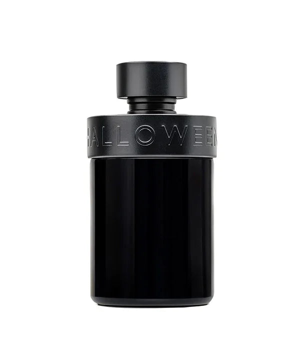 בקבוק בושם שחור מעוצב, HALLOWEEN, מקבוצת אלפא ב-CHOZEN, מוצר מותג יוקרה לגבר