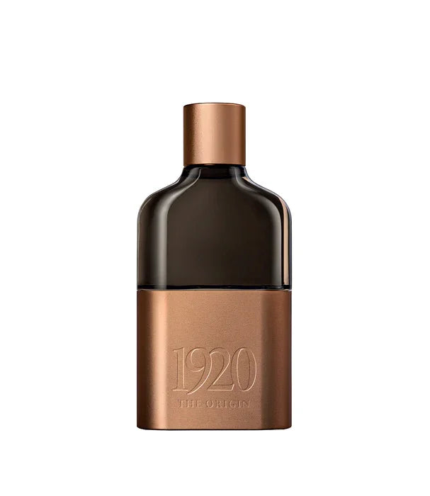 בקבוק בושם מעוצב 1920 THE ORIGIN מבית CHOZEN, צבע חום כהה, מוצר יוקרה מהמובילים בעולם