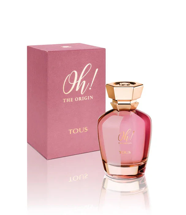 בושם TOUS Oh! The Origin עם קופסה ורודה, מוצר יוקרה ממותגי על באתר CHOZEN