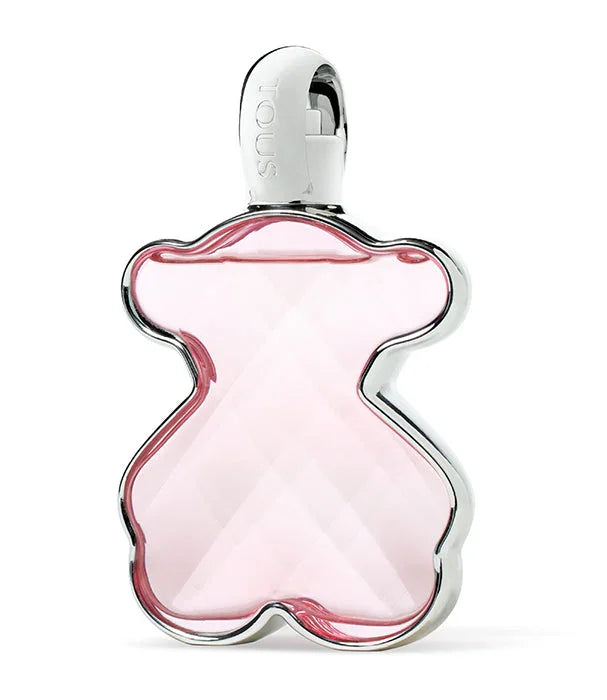 בקבוק בושם ורוד בעיצוב דובי מתכת למותג מוביל, צילום מוצר לקבוצת אלפא CHOZEN