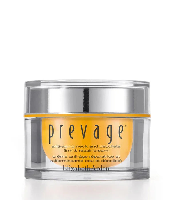 קרם אנטי אייג'ינג PREVAGE של Elizabeth Arden לצוואר ודקולטה, מוצר יופי מוביל ב-CHOZEN