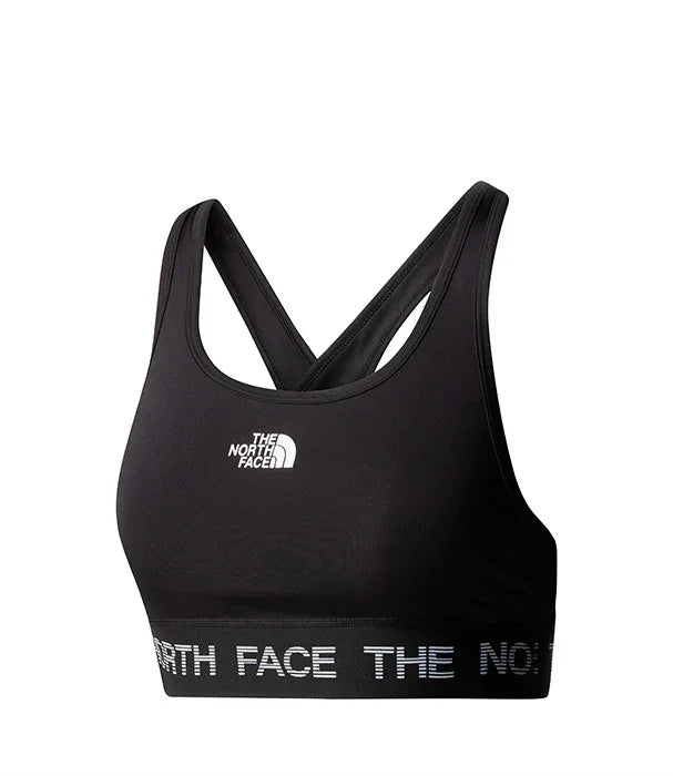 חזיית ספורט שחורה The North Face לנשים, עיצוב עם כתפיות מוצלבות, מבית קבוצת אלפא