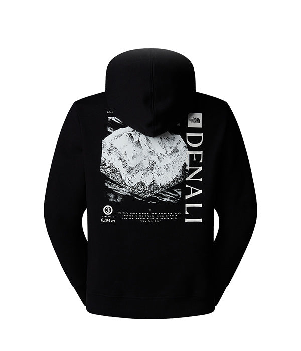 נורתפייס סווטשירט עם קופוצ'ון לגברים