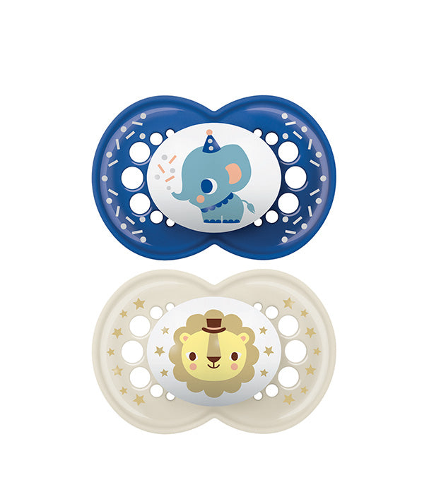 מאמ זוג מוצצים סיליקון 6+