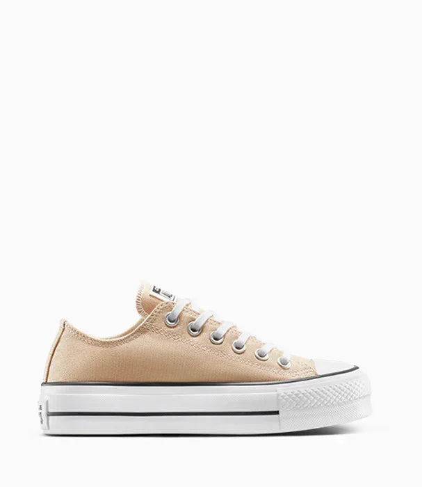 נעל סניקרס בז' יוניסקס עם שרוכים וסוליה לבנה, צ'וזן CHOZEN, מותגים מובילים קבוצת אלפא