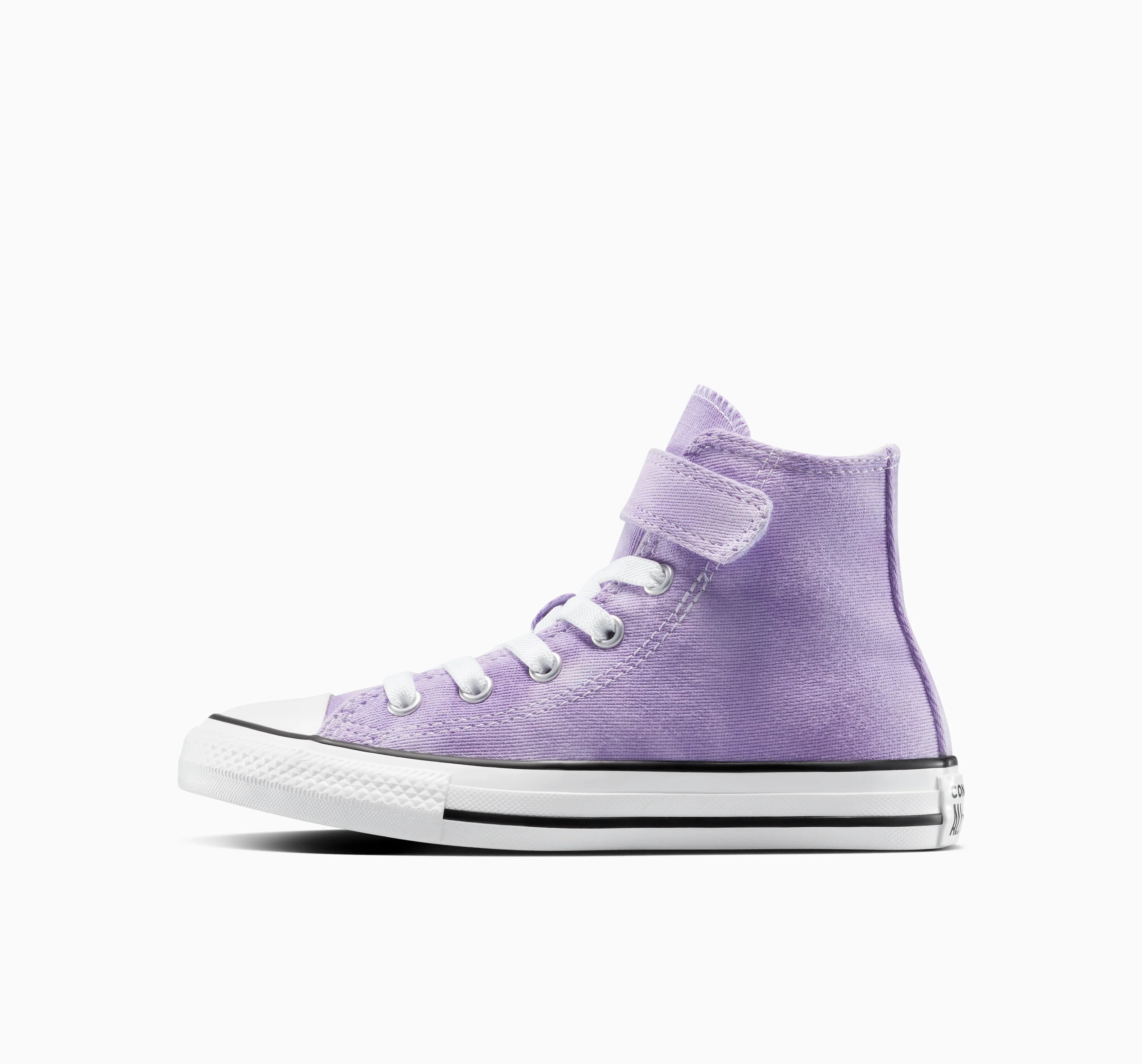 סניקרס גבוהות סגולות לילדים עם שרוכים ולשונית, מותג עולמי בחנות CHOZEN