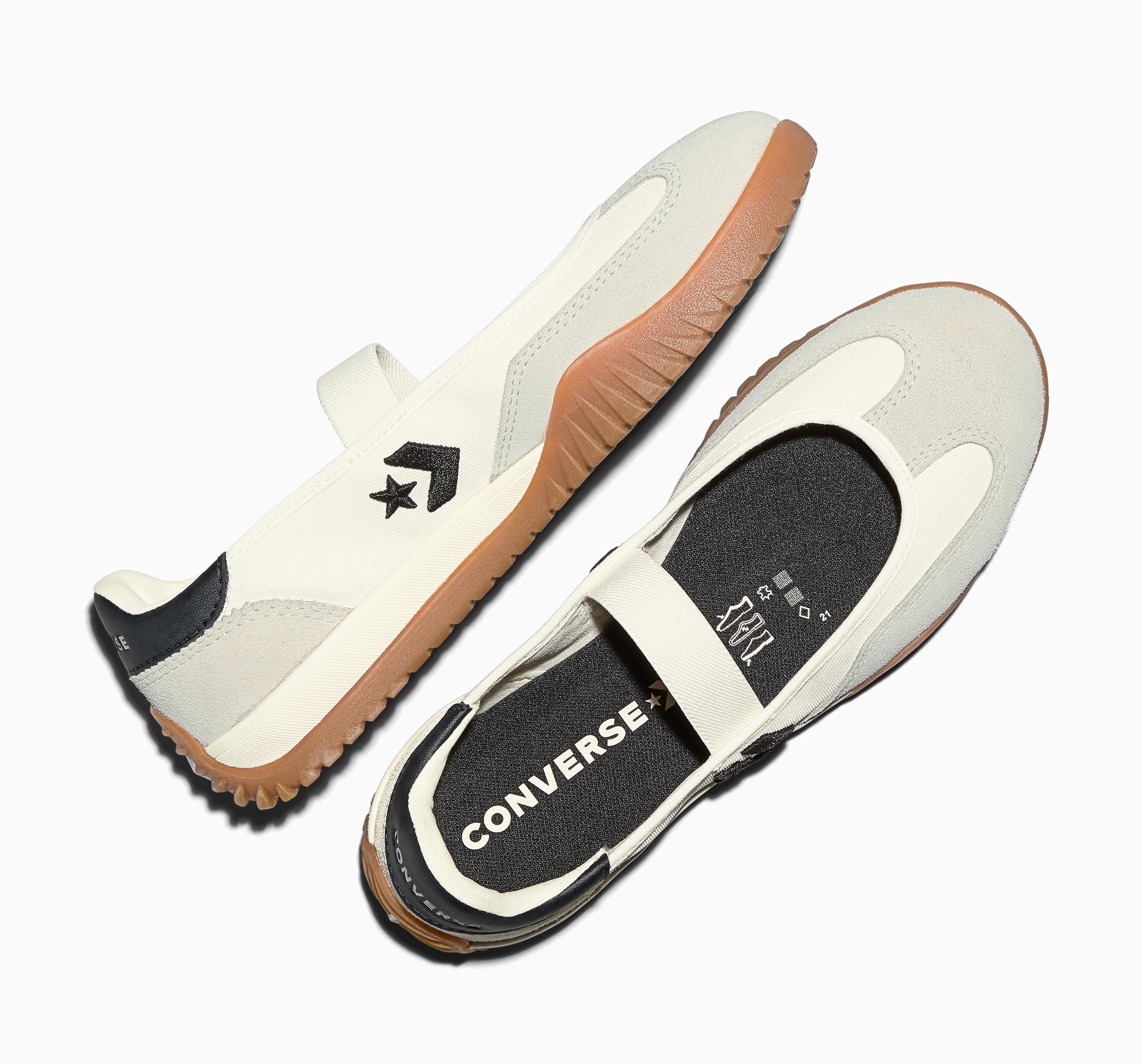 קונברס נעלי בלרינה ספורטיביות RUN STAR TRAINER BALLET FLAT לנשים