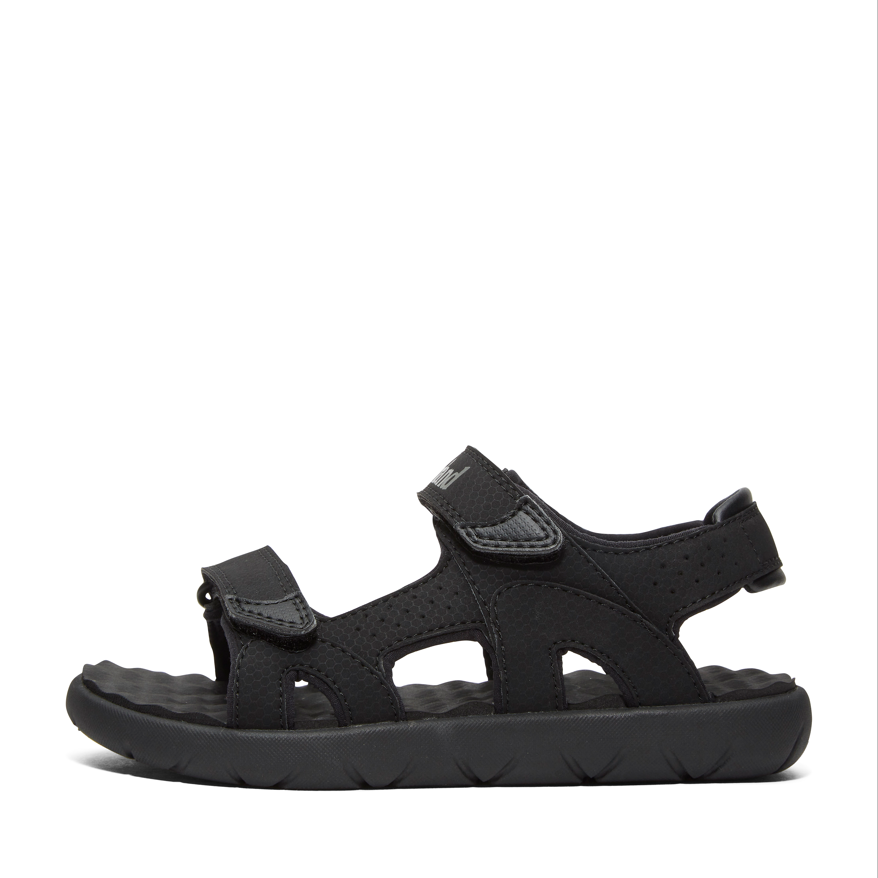 סנדל שחור לגבר, רצועות סקוץ', סוליה עבה, עיצוב ספורטיבי נוח