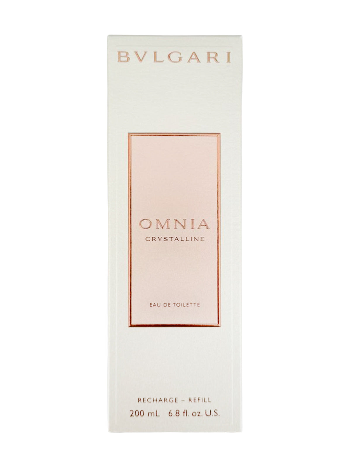 בולגרי בקבוק מילוי OMNIA CRYSTALLINE א.ד.ט 200 מ"ל