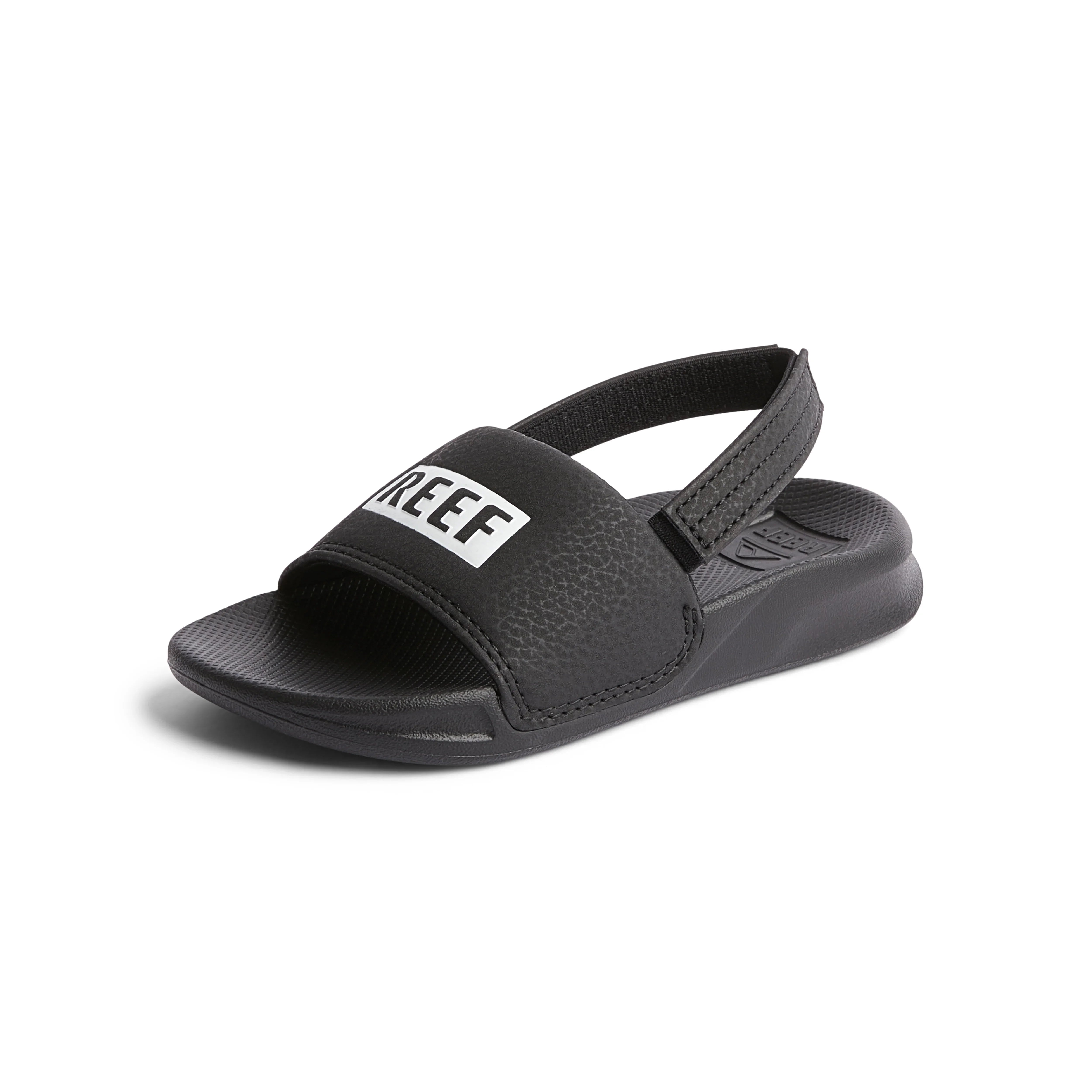 סנדל ילדים שחור REEF עם רצועה אחורית, עיצוב נוח, קולקציית מותגים CHOZEN