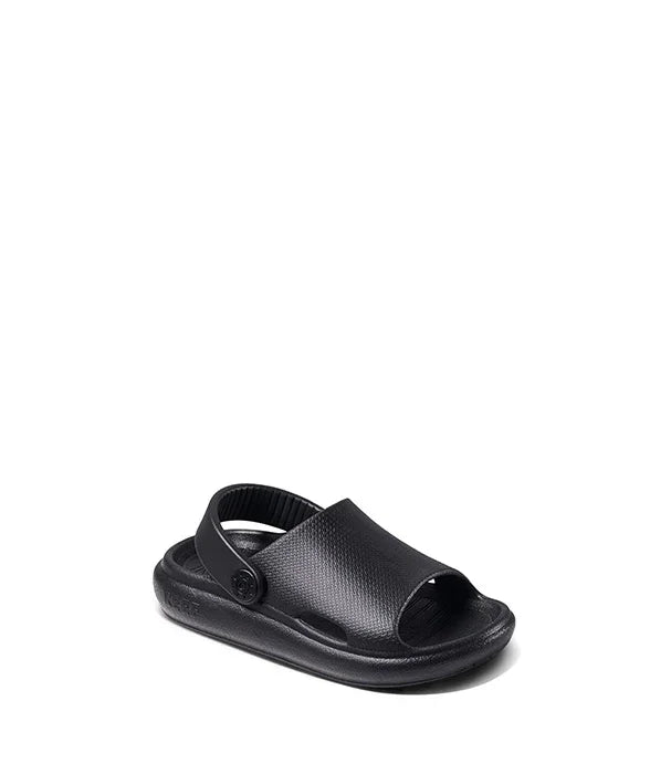 סנדל גומי שחור לילדים מבית CHOZEN, עיצוב נוח וקל משקל, קבוצת אלפא