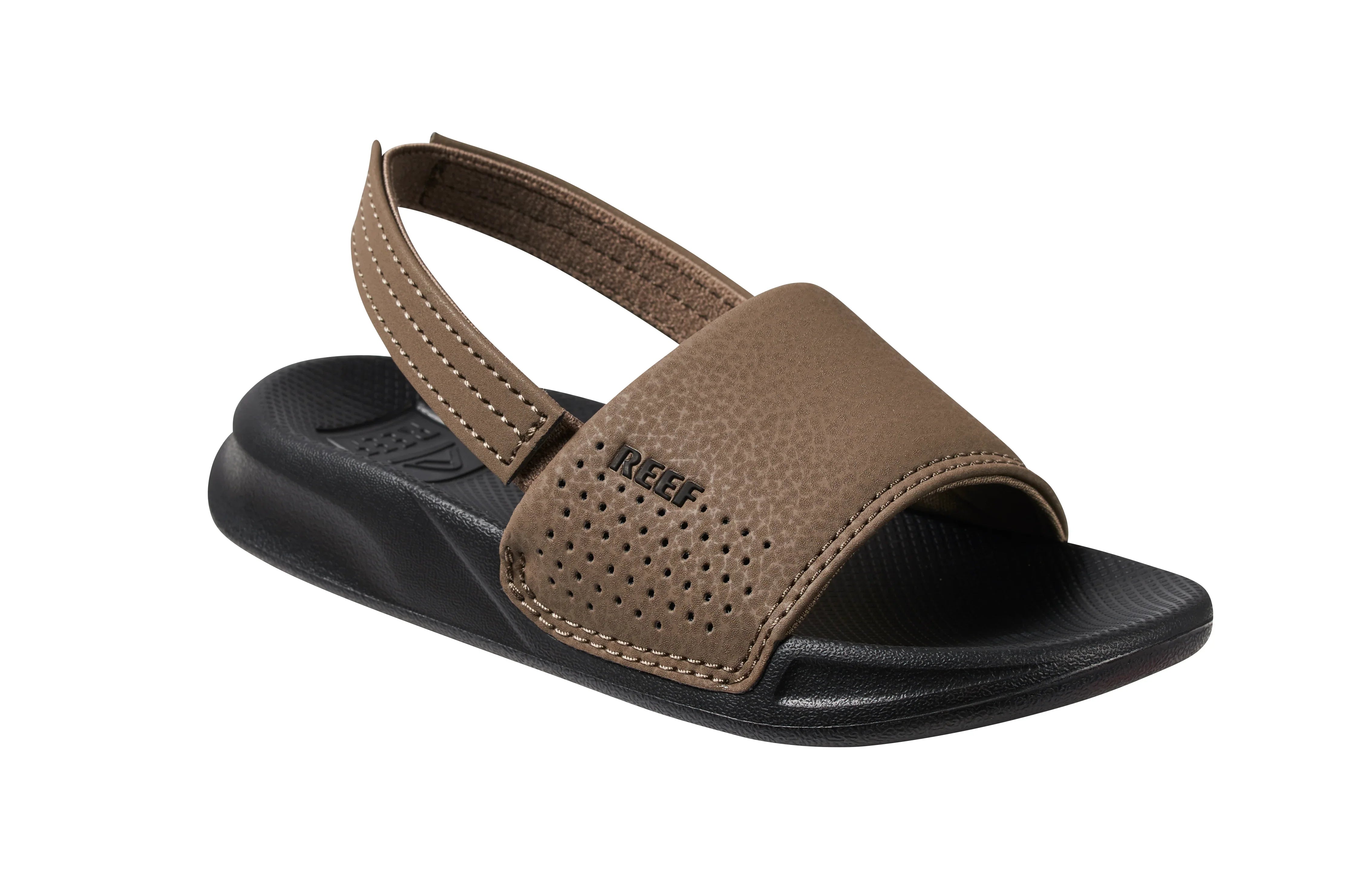 סנדל ריף לגבר בצבע חום ושחור, רצועה אחורית, עיצוב נוח, מותג CHOZEN
